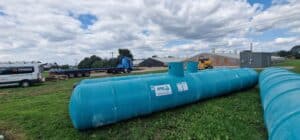 SPEL Holding Tanks supplied to a chicken farm