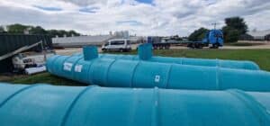 SPEL Holding Tanks supplied to a chicken farm