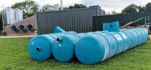 SPEL Holding Tanks supplied to a chicken farm