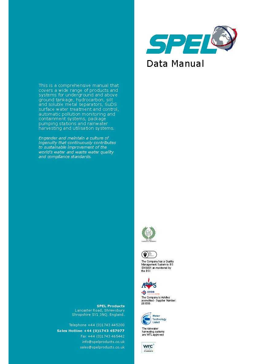 SPEL Data Manual